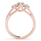 Engagement Rings 3 Stone Round - TN83821